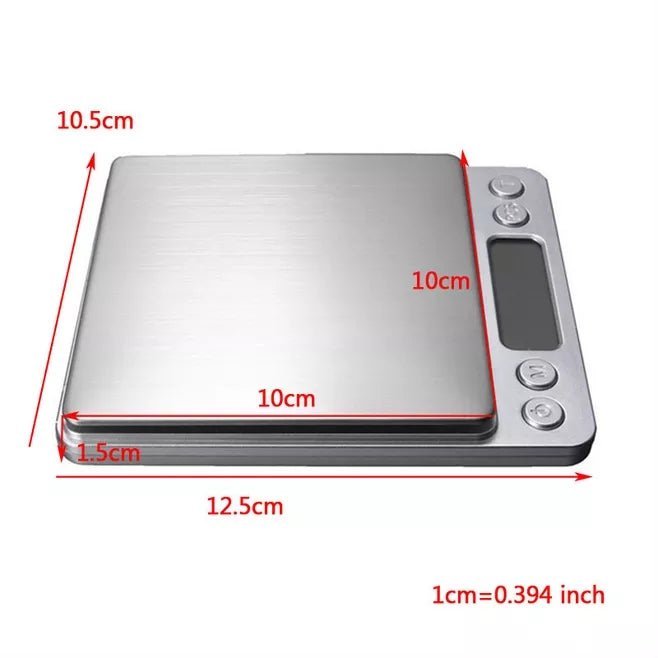 Digital Kitchen Scale - Precision Cooking & Baking Scale with Easy-Read Display